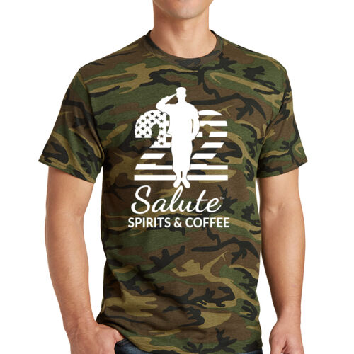 22 Salute Men's Core Cotton Camo Tee Thumbnail