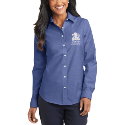 22 Salute Ladies SuperPro Oxford Shirt  Thumbnail