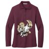 Women's Silk Touch Long Sleeve Polo Thumbnail