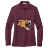 Women's Silk Touch Long Sleeve Polo Thumbnail
