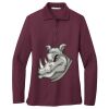 Women's Silk Touch Long Sleeve Polo Thumbnail
