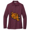 Women's Silk Touch Long Sleeve Polo Thumbnail